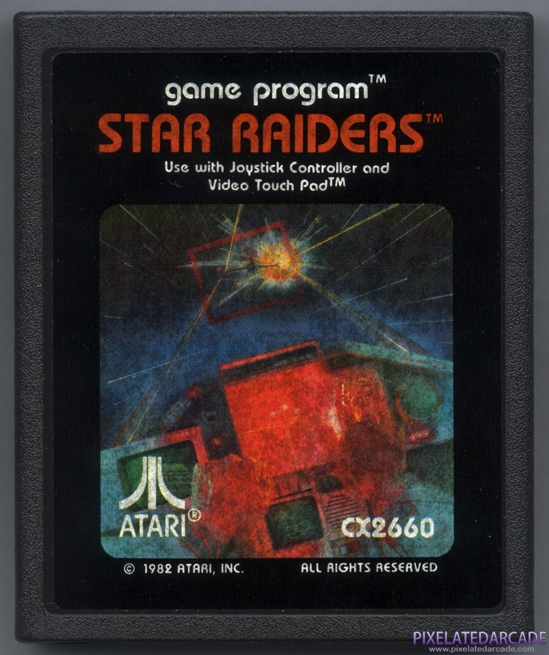 Star Raiders Cover Art: Front Star Raiders Cover Art: Front