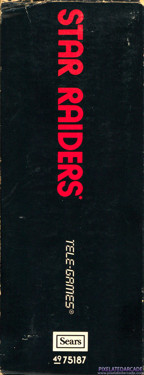 Star Raiders Cover Art: Left Spine Star Raiders Cover Art: Left Spine