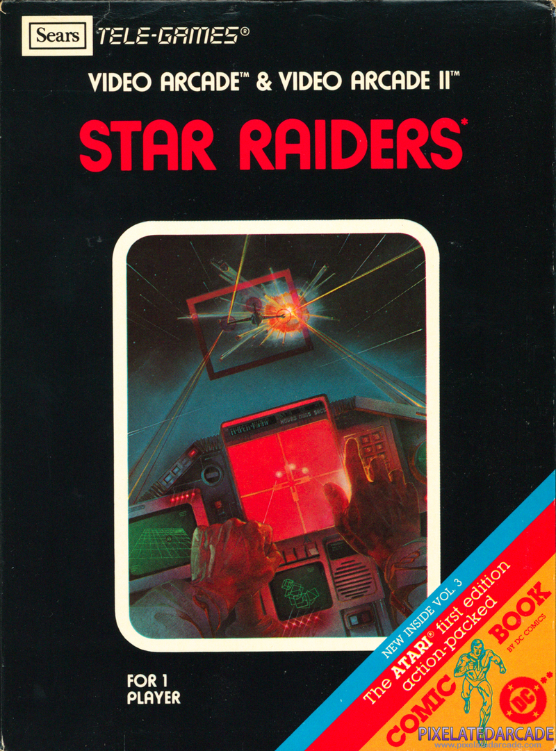 Star Raiders Cover Art: Game Box - Front Star Raiders Cover Art: Game Box - Front