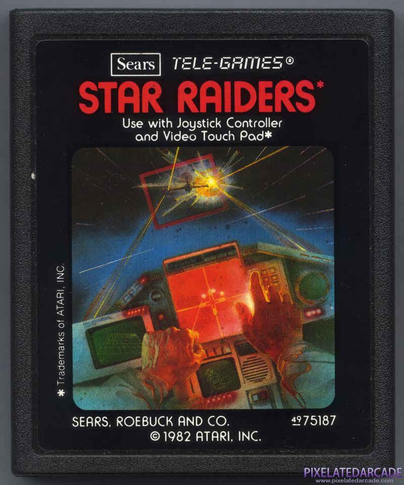 Star Raiders Cover Art: Front Star Raiders Cover Art: Front