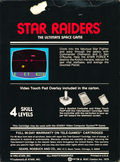 Inside Cover - Game Box - Back