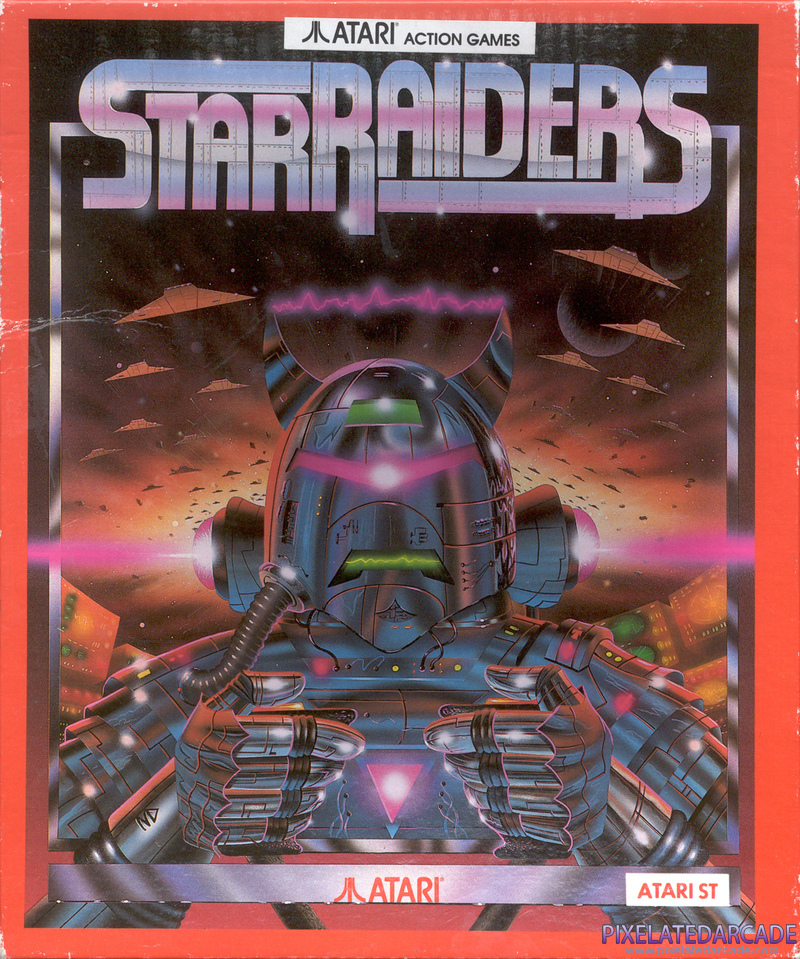 Star Raiders Cover Art: 
