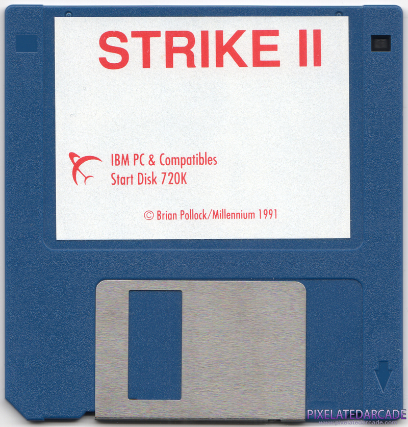 Strike II Cover Art: Disk 1 of 2