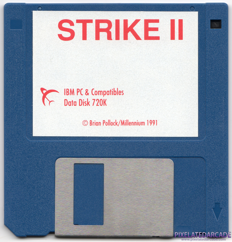 Strike II Cover Art: Disk 2 of 2