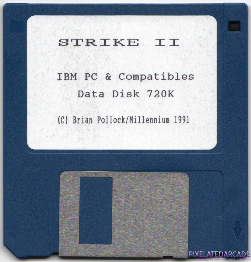 Strike II Cover Art: Disk 2 of 2