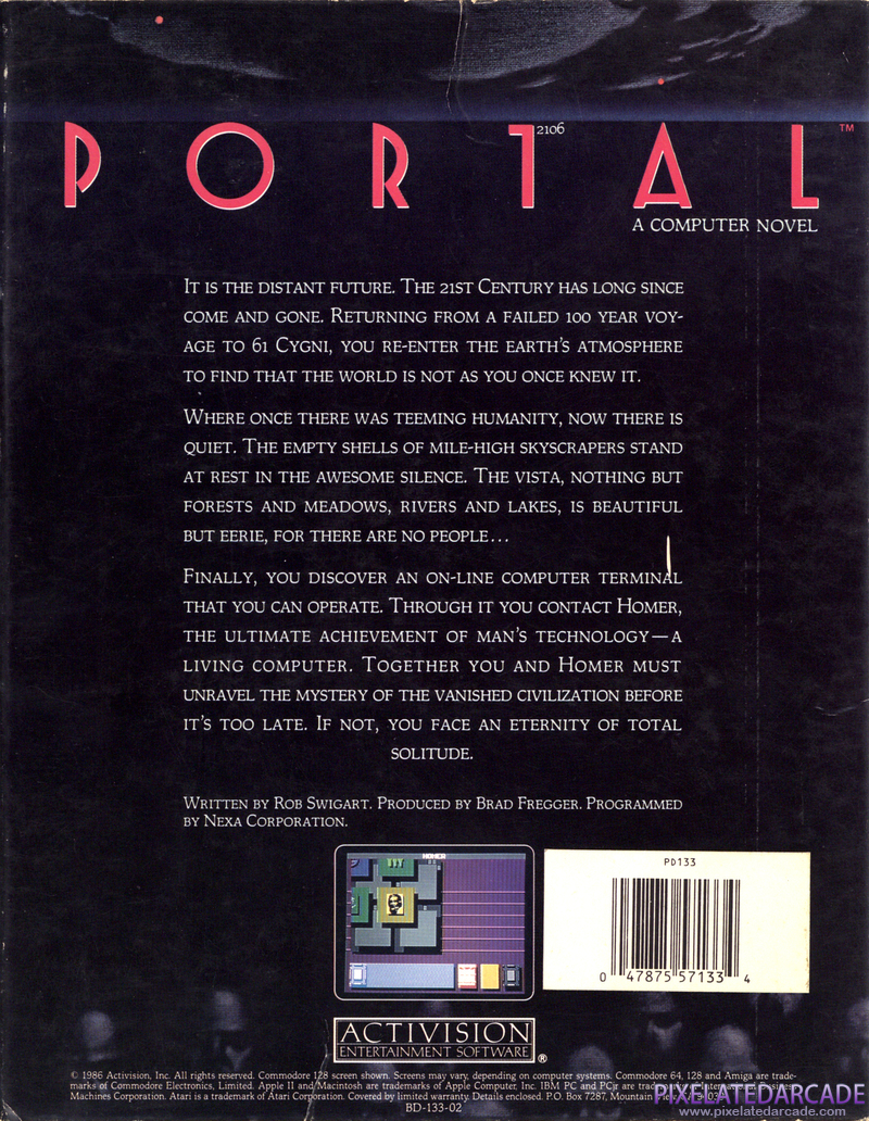 Portal Cover Art: Portal Cover Art: