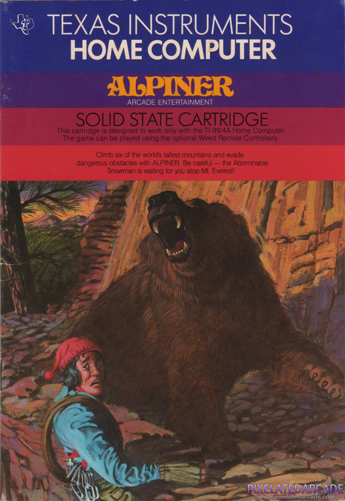 Alpiner Cover Art: Instruction Manual - Front Alpiner Cover Art: Instruction Manual - Front