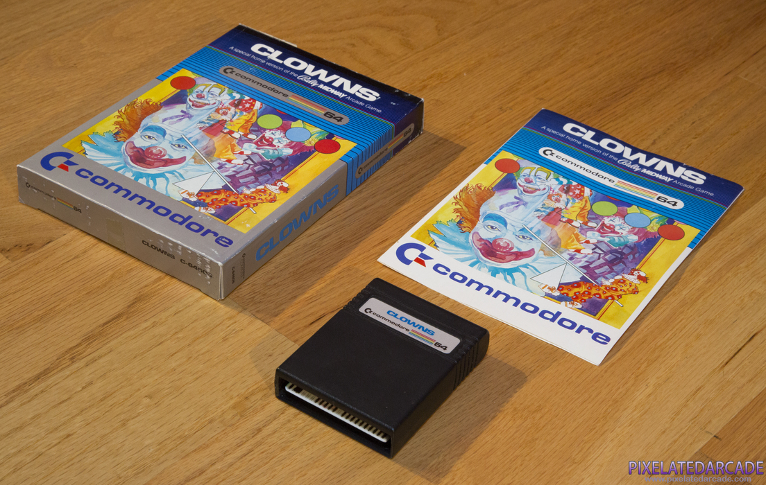 Clowns Cover Art: Box and contents Clowns Cover Art: Box and contents