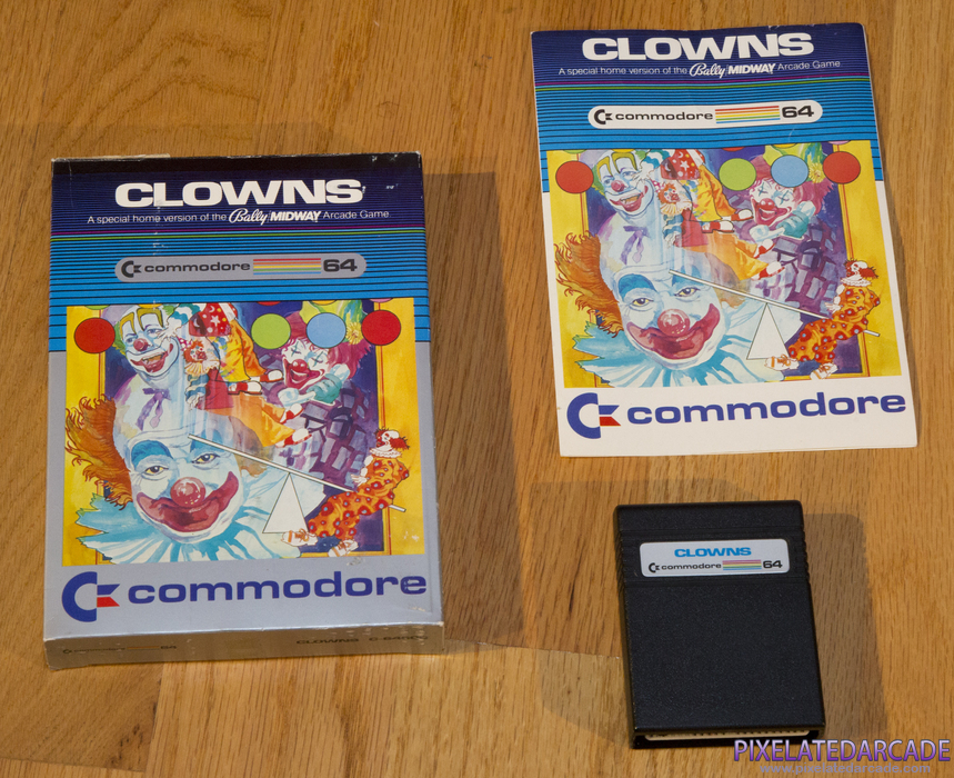 Clowns Cover Art: Box and contents Clowns Cover Art: Box and contents