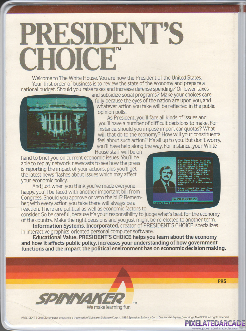President's Choice Cover Art: President's Choice Cover Art: