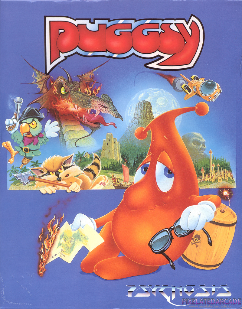 Puggsy Cover Art: Puggsy Cover Art: