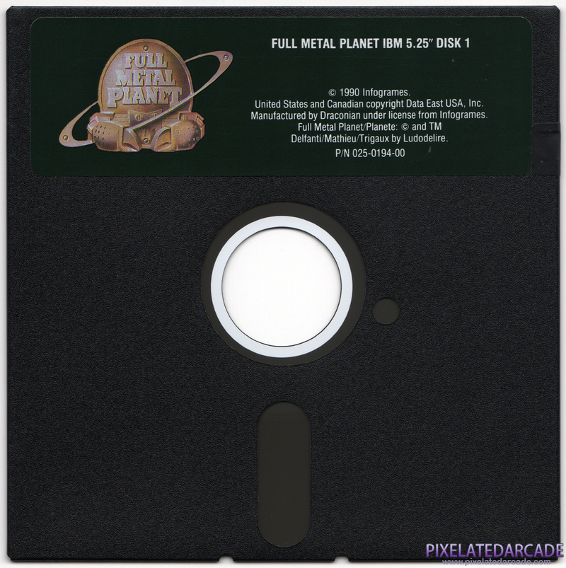 Full Metal Planet Cover Art: Disk 1 of 4