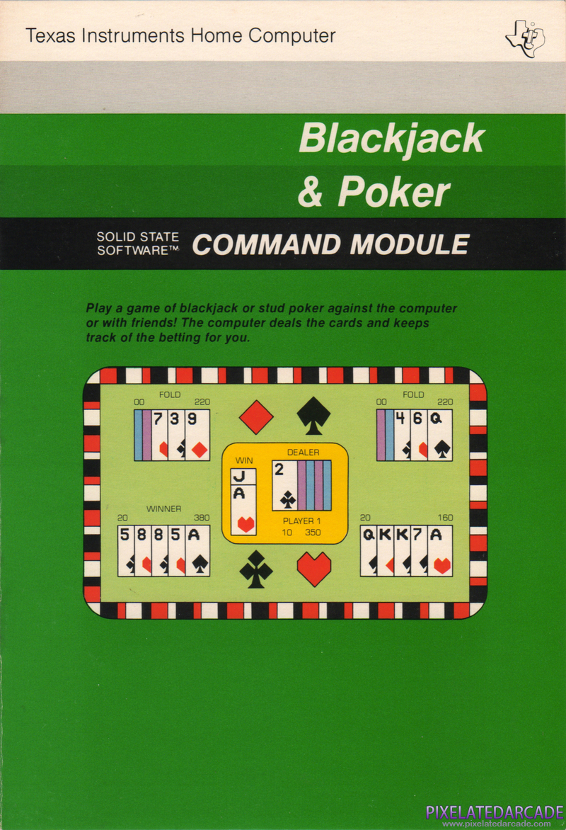 Blackjack & Poker Cover Art: Blackjack & Poker Cover Art: