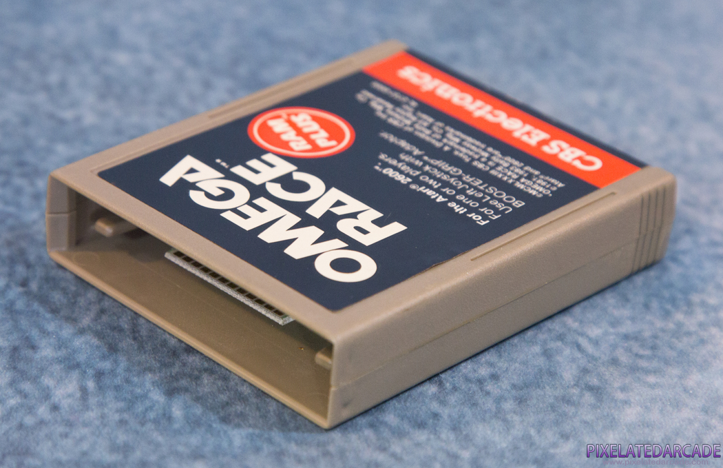 Omega Race Cover Art: Cartridge Omega Race Cover Art: Cartridge