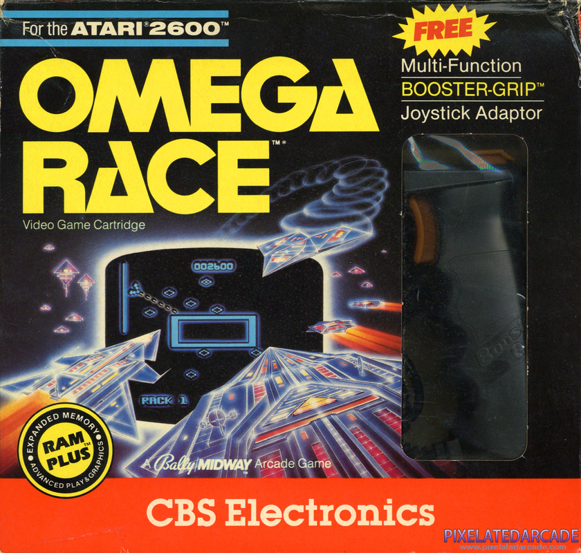 Omega Race Cover Art: Omega Race Cover Art:
