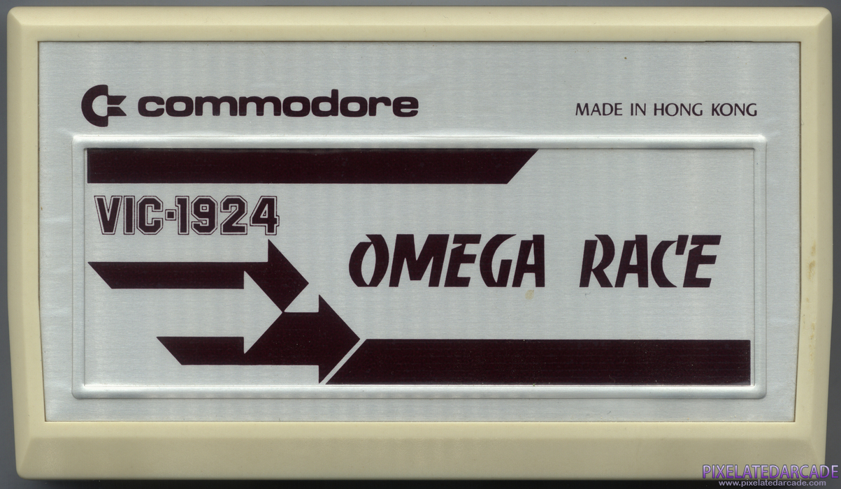 Omega Race Cover Art: Front Omega Race Cover Art: Front