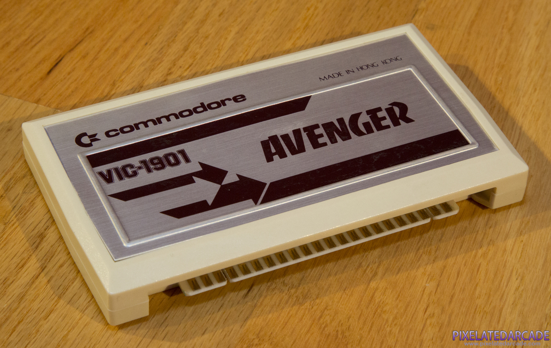 VIC Avenger Cover Art: Game cartridge VIC Avenger Cover Art: Game cartridge