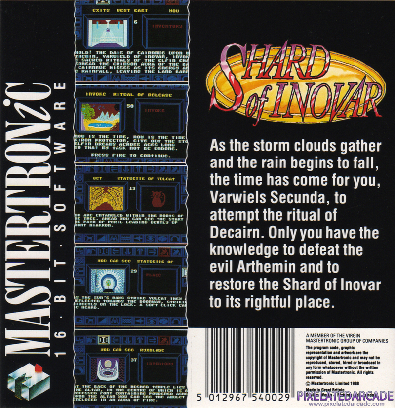 Shard of Inovar Cover Art: Shard of Inovar Cover Art: