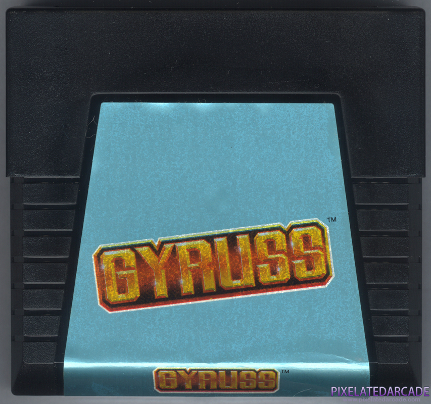 Gyruss Cover Art: Front Gyruss Cover Art: Front