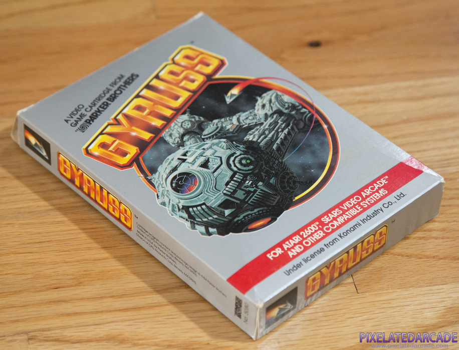 Gyruss Cover Art: Box Gyruss Cover Art: Box