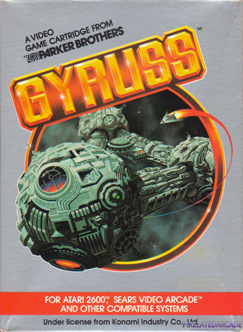 Gyruss Cover Art: Gyruss Cover Art:
