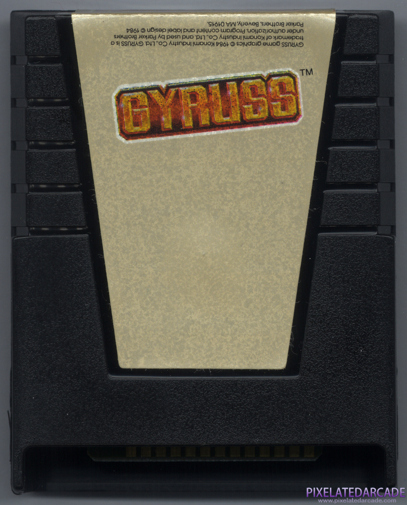 Gyruss Cover Art: Front Gyruss Cover Art: Front