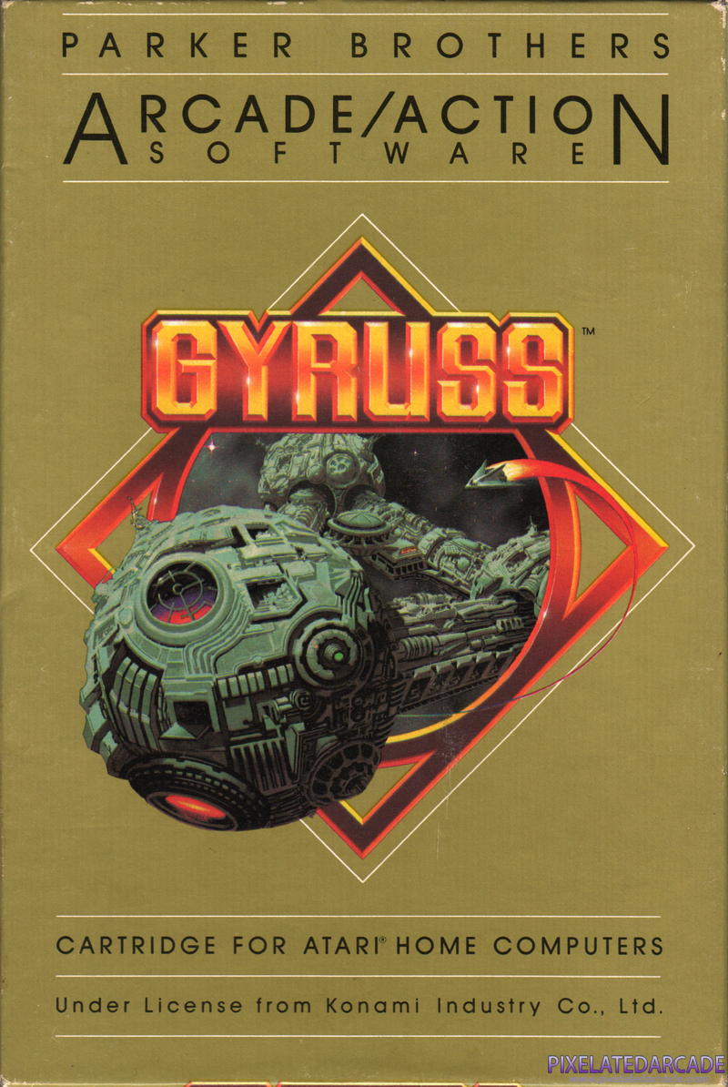 Gyruss Cover Art: Gyruss Cover Art: