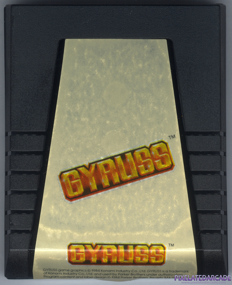 Gyruss Cover Art: Front Gyruss Cover Art: Front