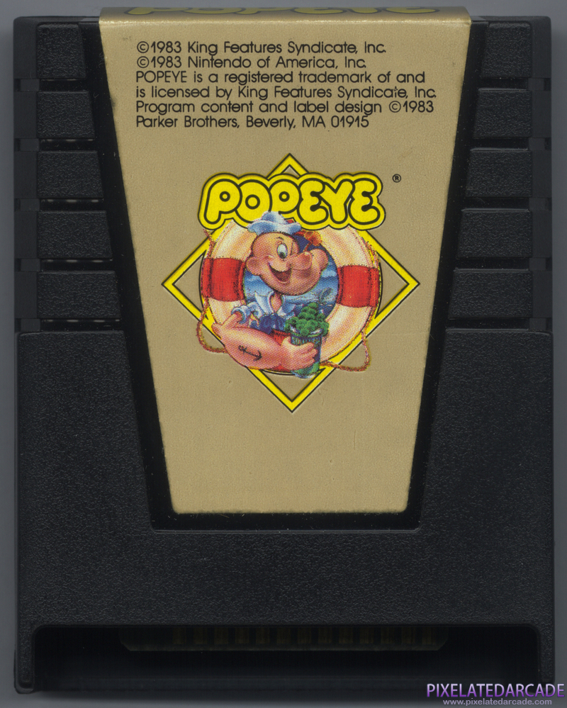 Popeye Cover Art: Front Popeye Cover Art: Front