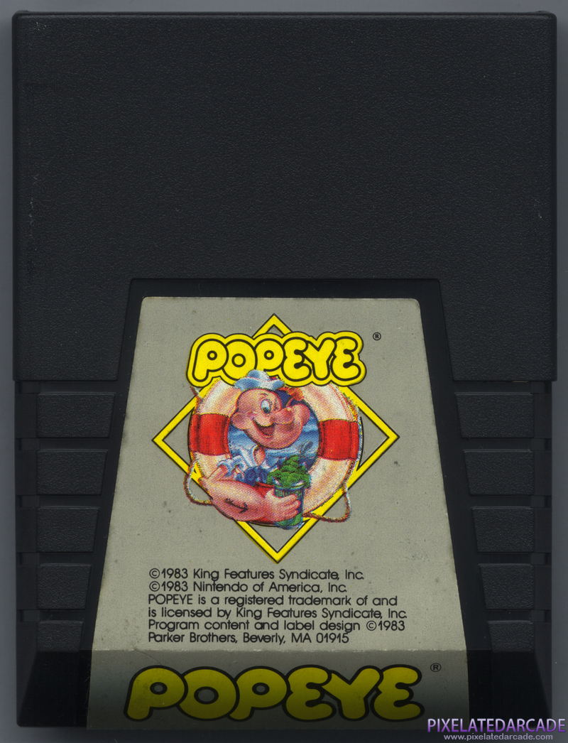 Popeye Cover Art: Front Popeye Cover Art: Front