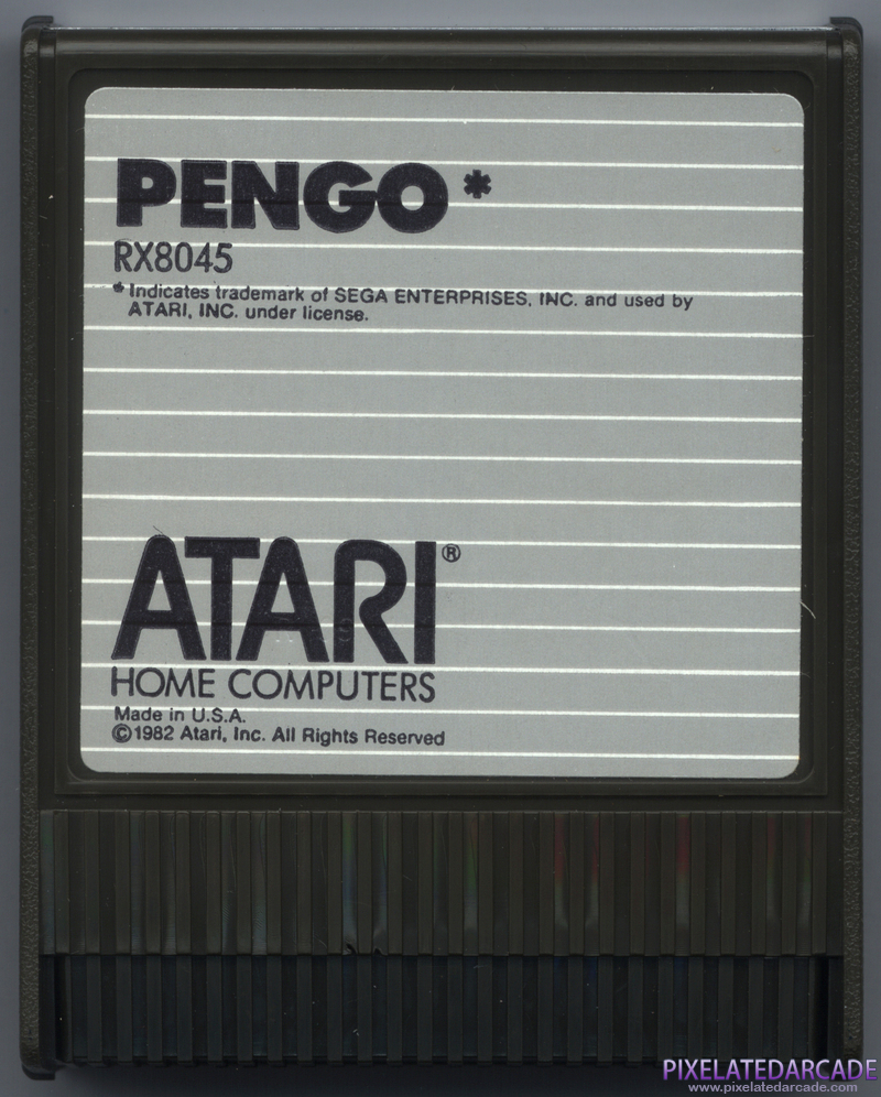 Pengo Cover Art: Front Pengo Cover Art: Front