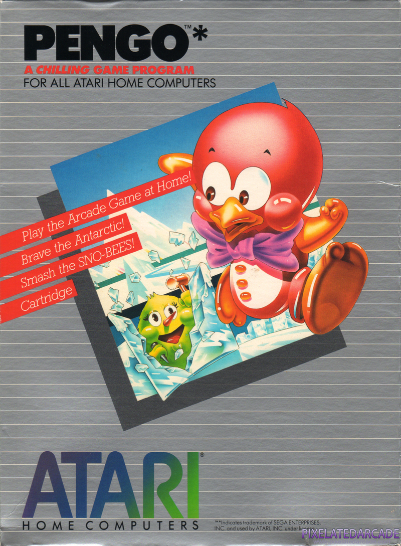Pengo Cover Art: Pengo Cover Art: