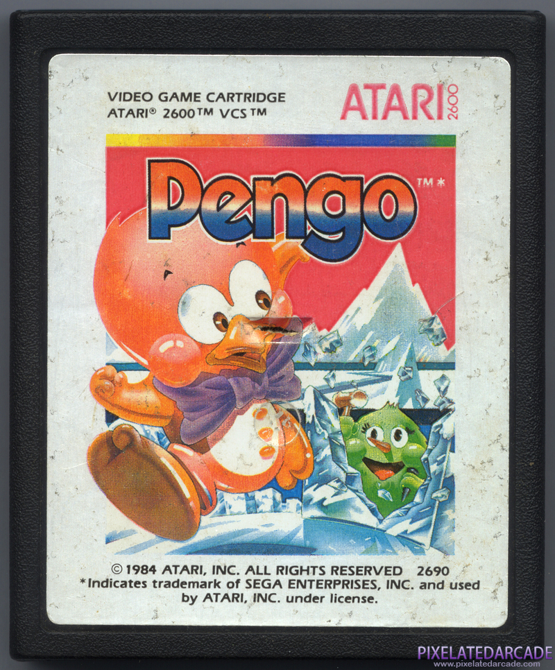 Pengo Cover Art: Front Pengo Cover Art: Front