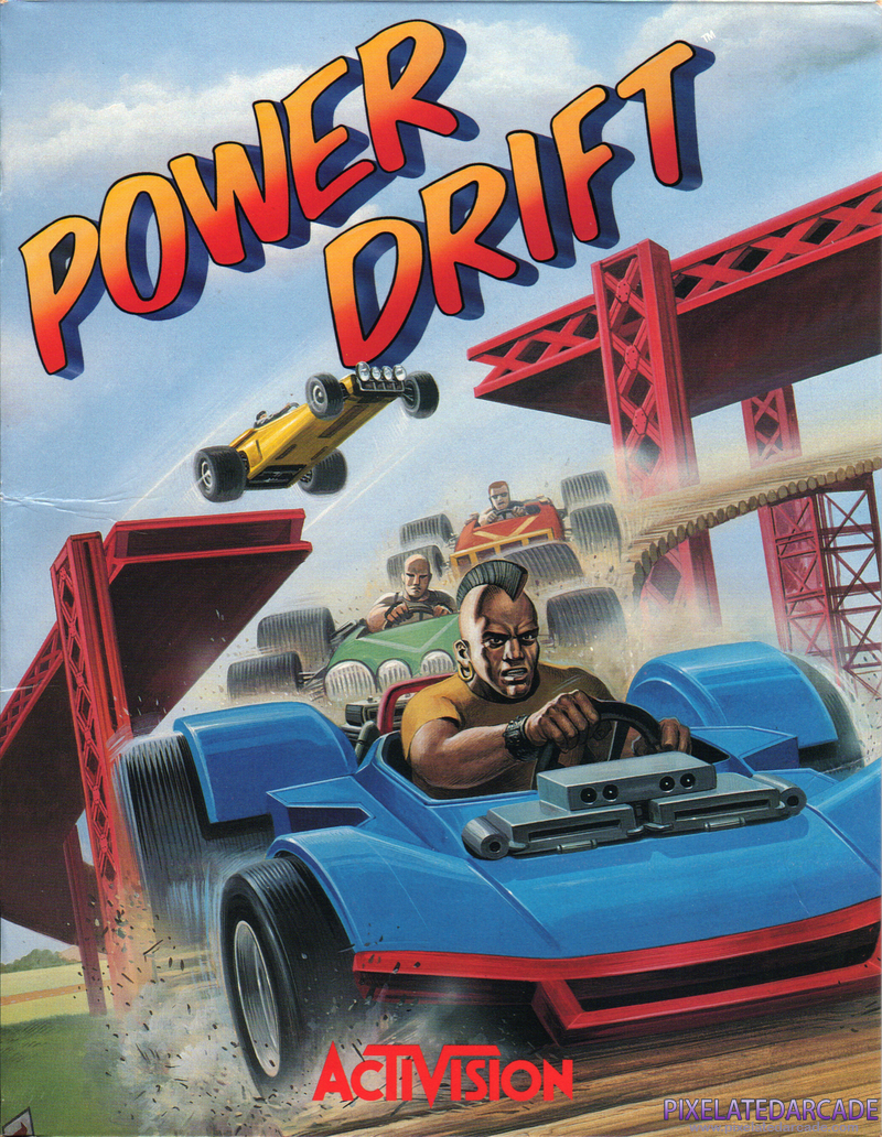 Power Drift Cover Art: Power Drift Cover Art: