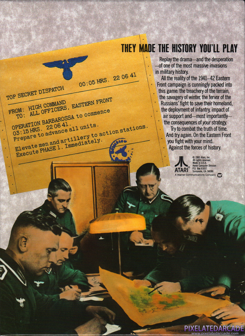 Eastern Front (1941) Cover Art: Eastern Front (1941) Cover Art: