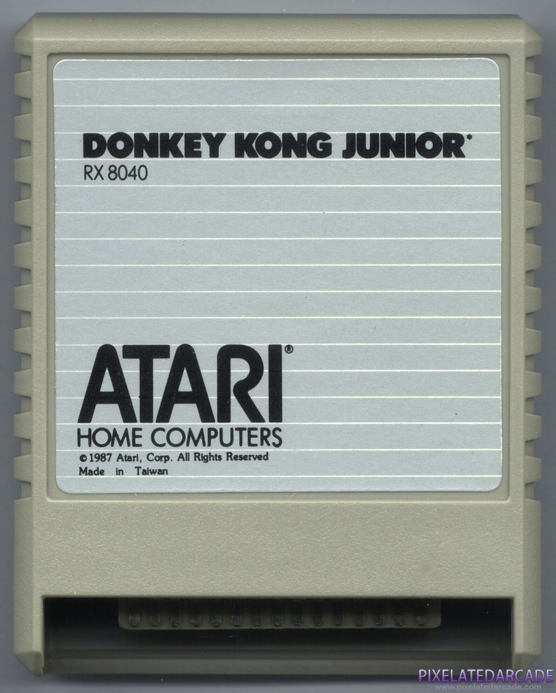 Donkey Kong Junior Cover Art: Front Donkey Kong Junior Cover Art: Front