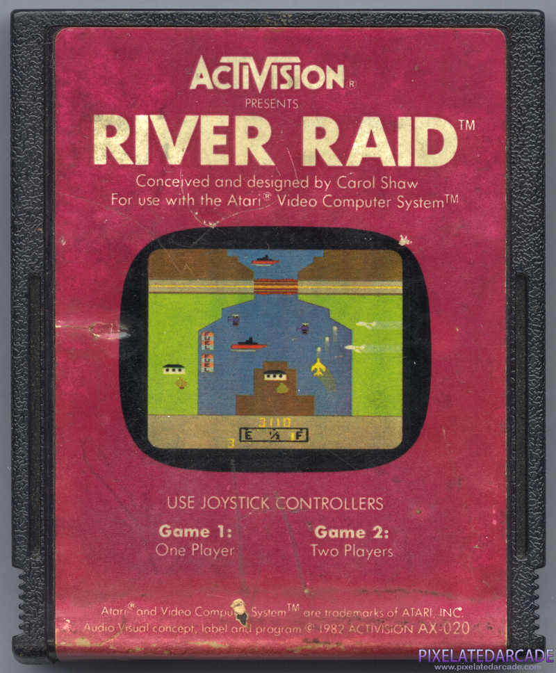River Raid Cover Art: Front