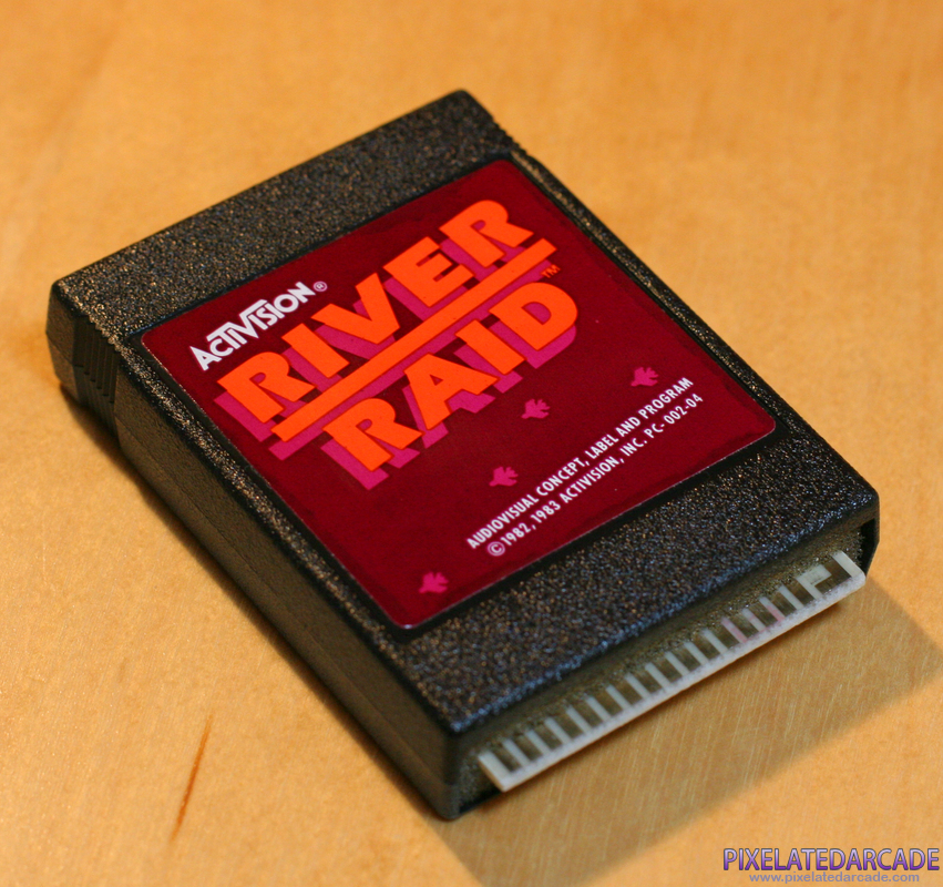 River Raid Cover Art: Game cartridge River Raid Cover Art: Game cartridge