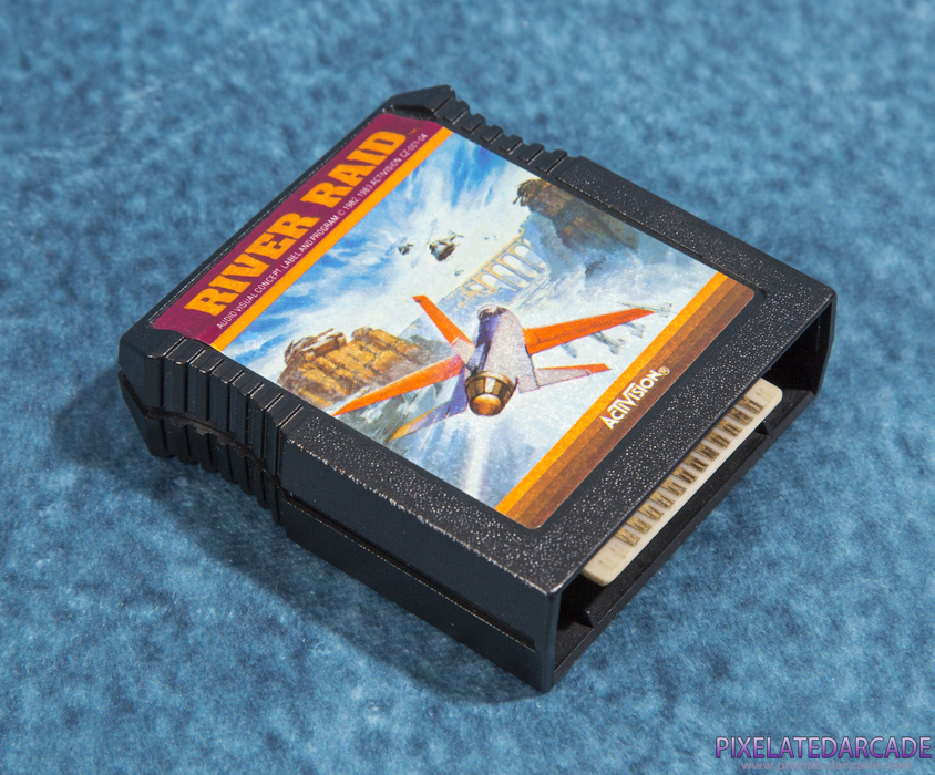 River Raid Cover Art: Game Cartridge River Raid Cover Art: Game Cartridge