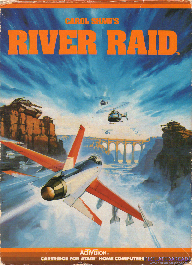 River Raid Cover Art: 