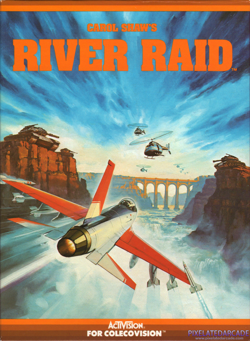 River Raid Cover Art: River Raid Cover Art:
