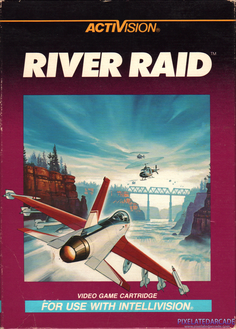 River Raid Cover Art: River Raid Cover Art: