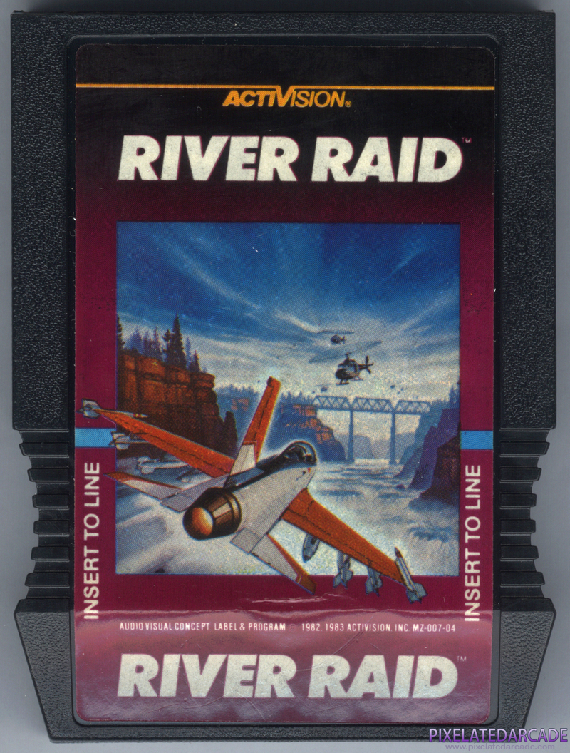 River Raid Cover Art: Front
