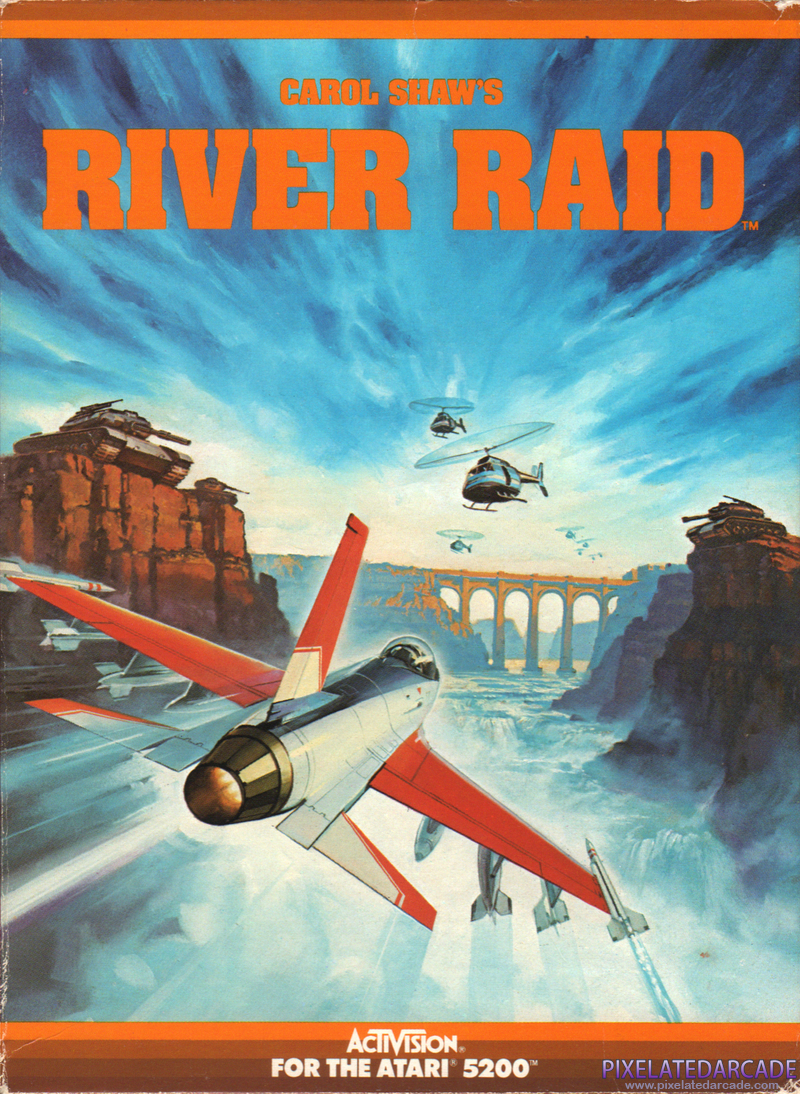 River Raid Cover Art: River Raid Cover Art: