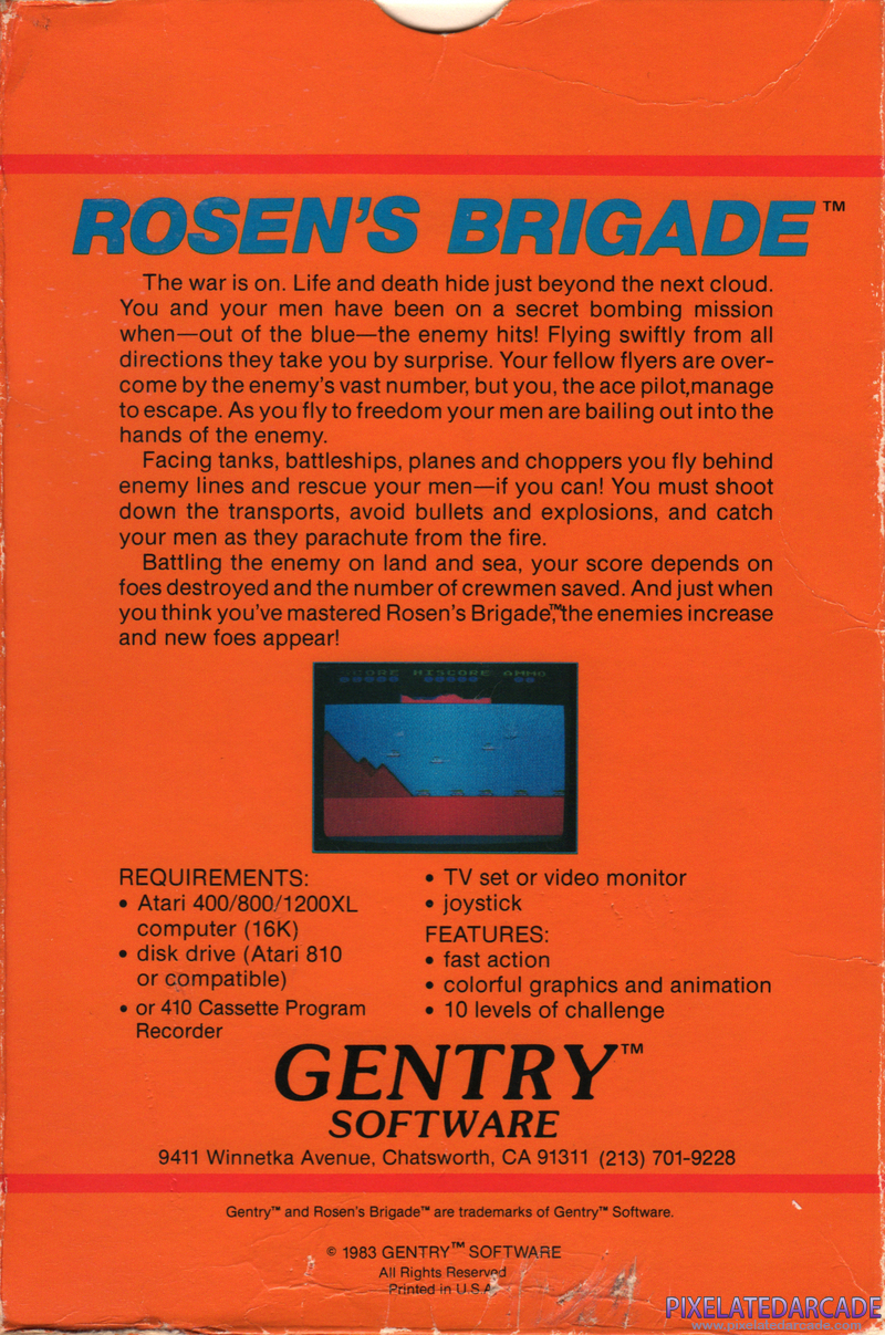 Rosen's Brigade Cover Art: Rosen's Brigade Cover Art: