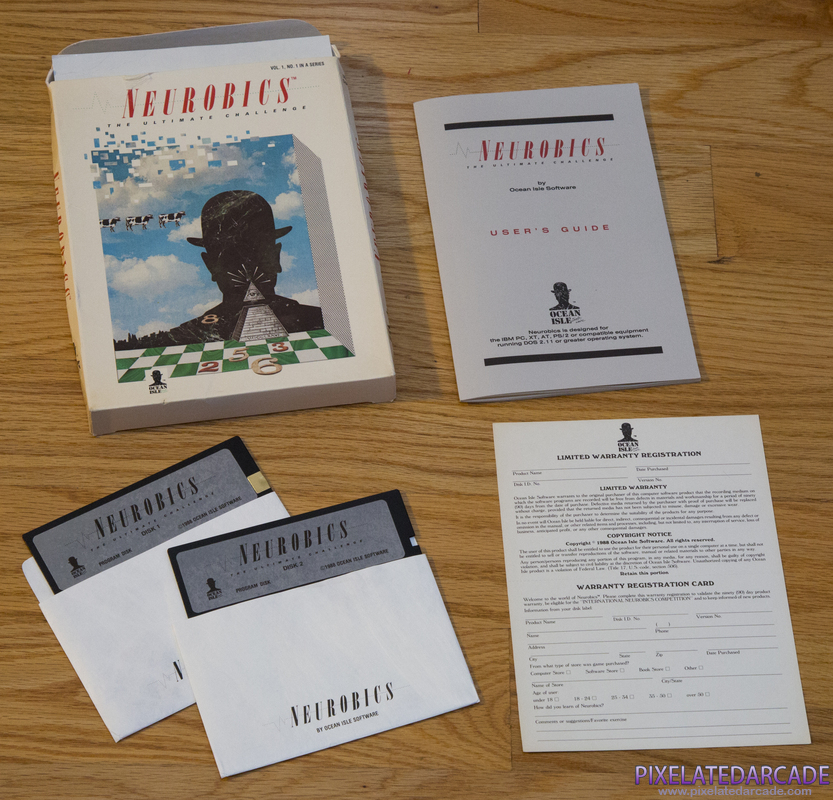 Neurobics: The Ultimate Challenge Cover Art: Box and contents Neurobics: The Ultimate Challenge Cover Art: Box and contents