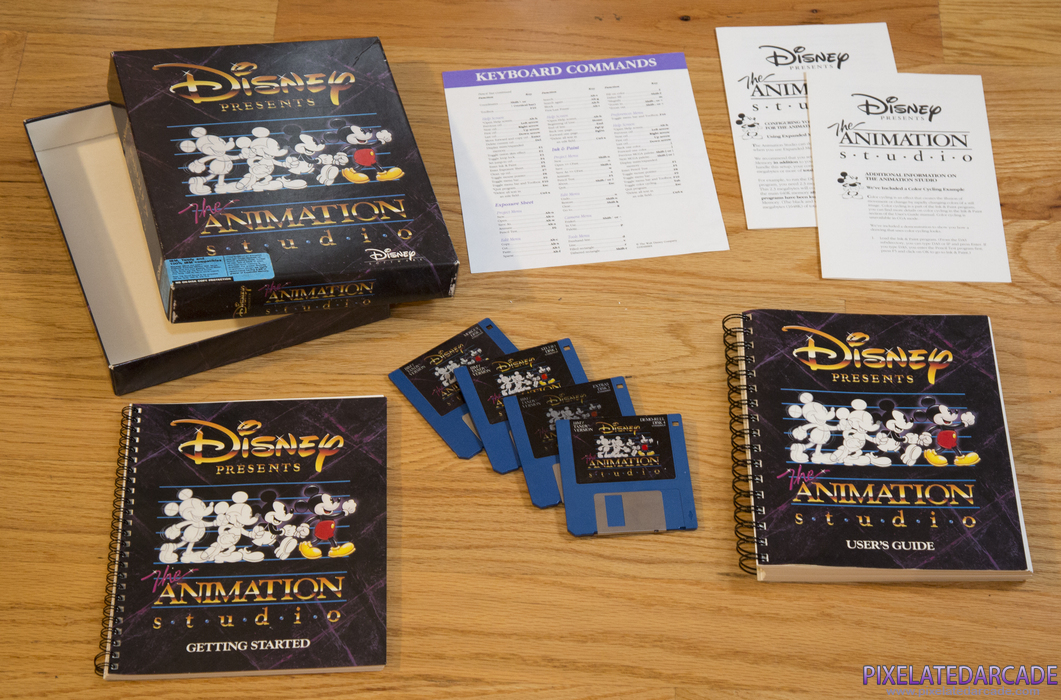 The Animation Studio Cover Art: Box and contents The Animation Studio Cover Art: Box and contents