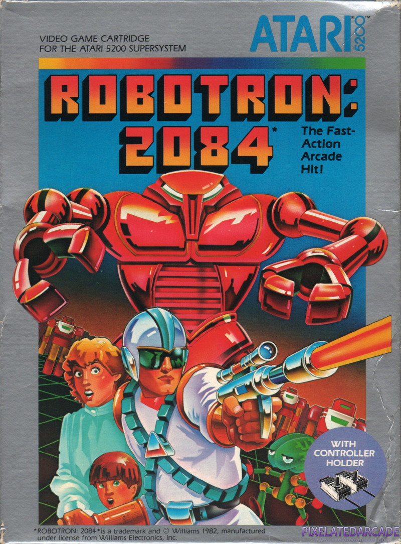 Robotron: 2084 Cover Art: Robotron: 2084 Cover Art: