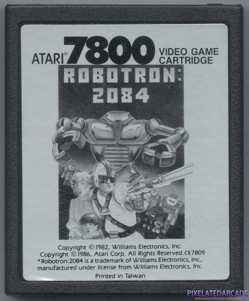Robotron: 2084 Cover Art: Front Robotron: 2084 Cover Art: Front