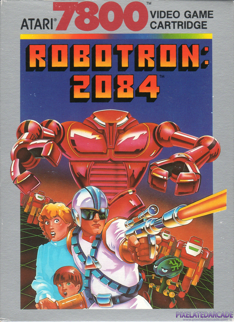Robotron: 2084 Cover Art: Robotron: 2084 Cover Art: